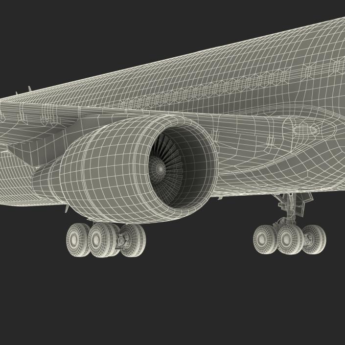 3D model Boeing 767-400ER Alitalia