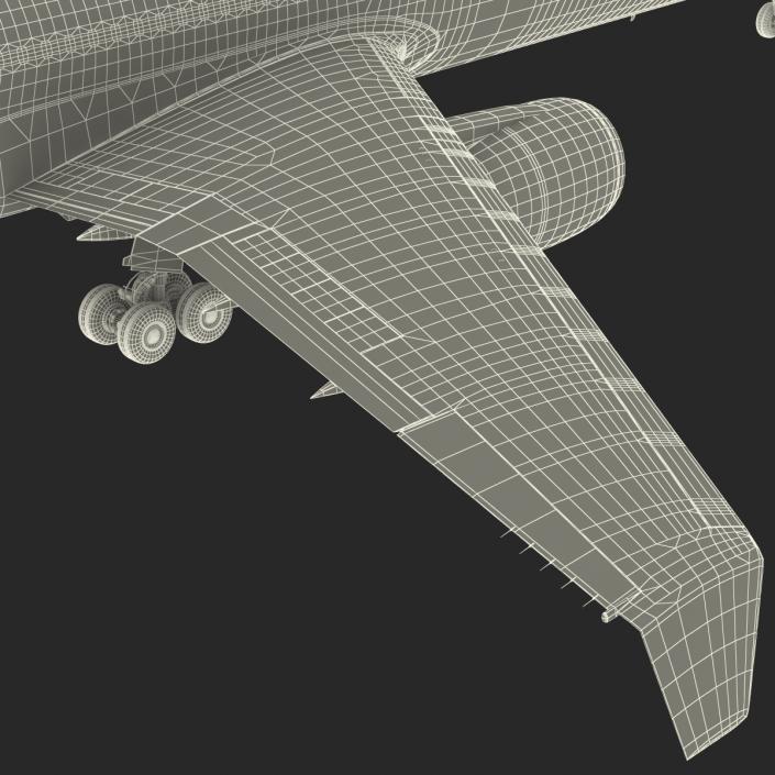 3D model Boeing 767-400ER Alitalia