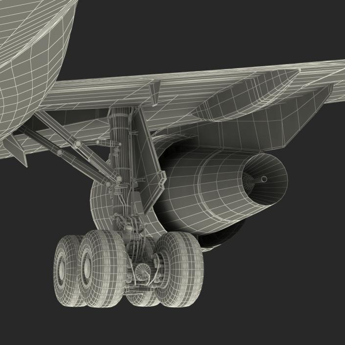 3D model Boeing 767-400ER Alitalia