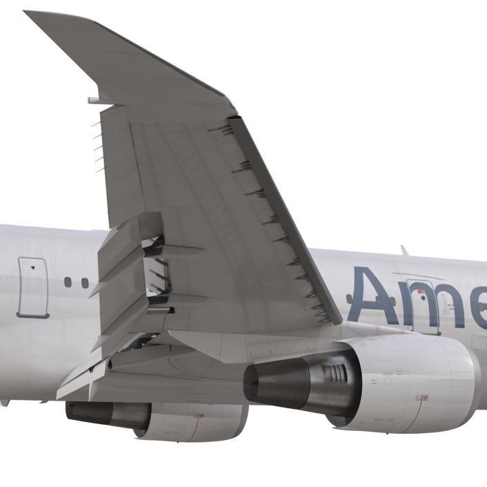 Boeing 767-400ER American Airlines 3D model