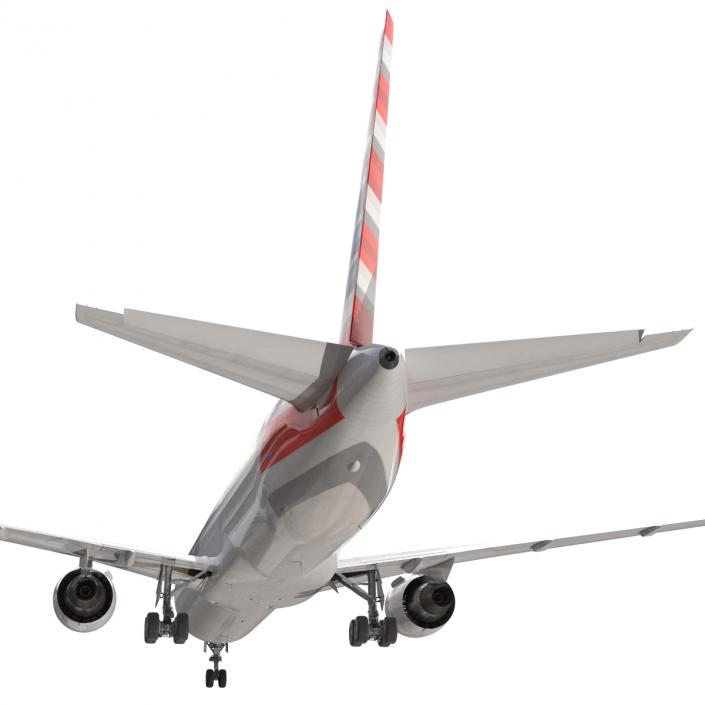 Boeing 767-400ER American Airlines 3D model