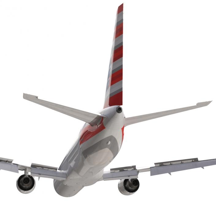 Boeing 767-400ER American Airlines 3D model