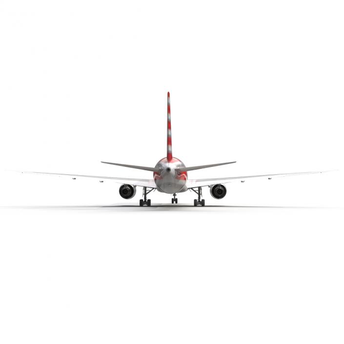 Boeing 767-400ER American Airlines 3D model