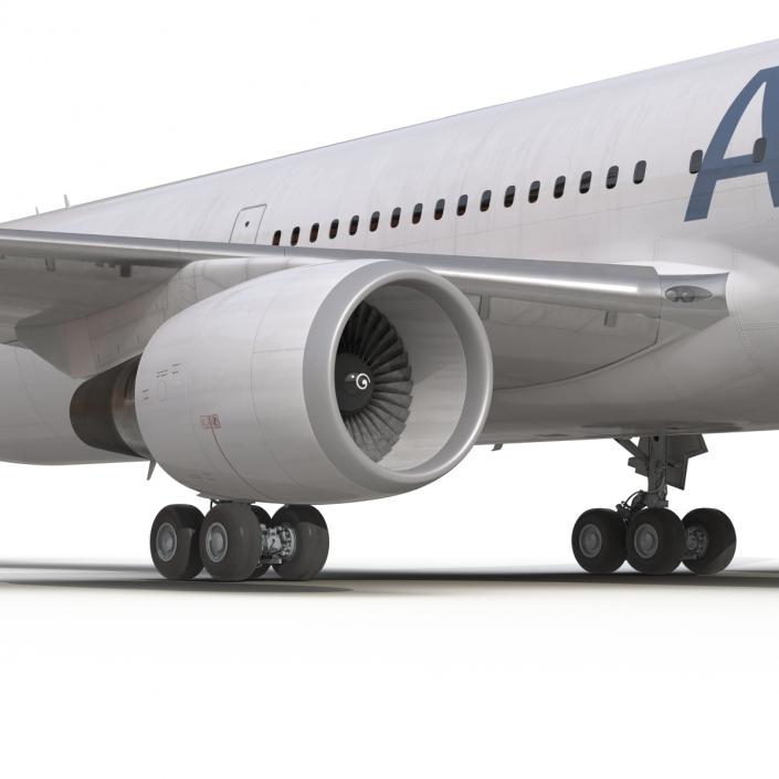 Boeing 767-400ER American Airlines 3D model