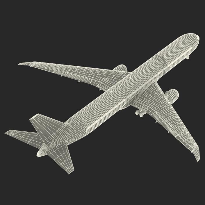 Boeing 767-400ER American Airlines 3D model