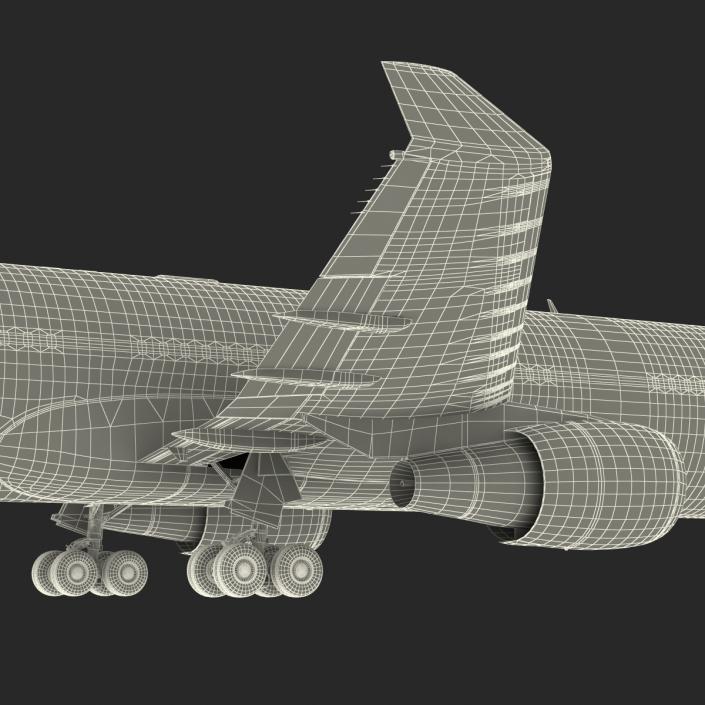 Boeing 767-400ER American Airlines 3D model