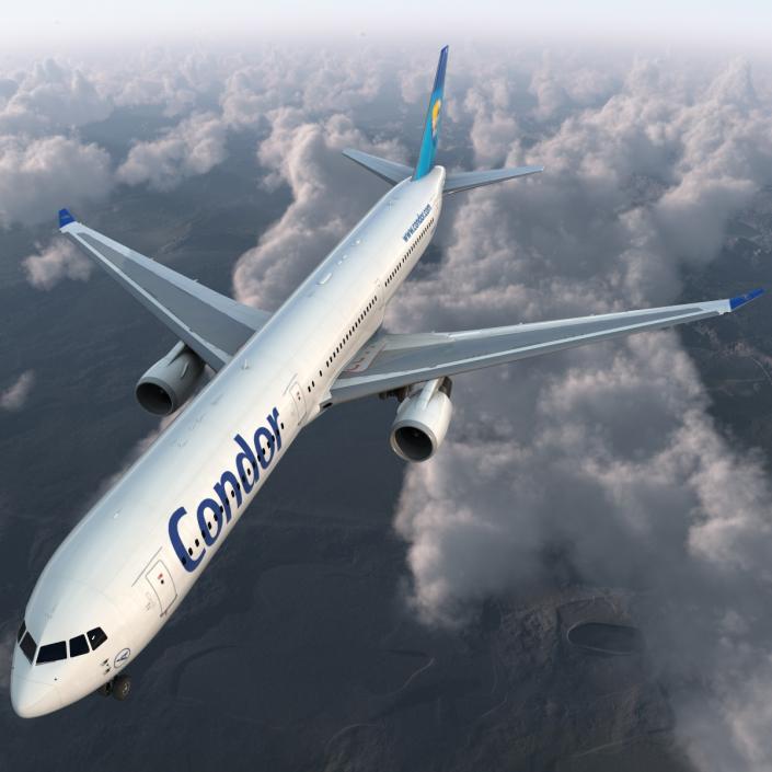 Boeing 767-400ER Condor Flugdienst 3D model