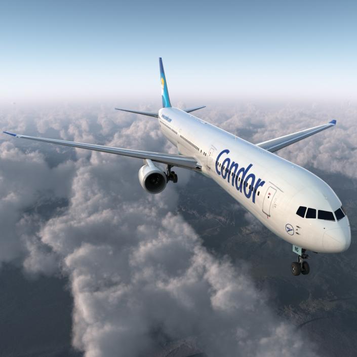 Boeing 767-400ER Condor Flugdienst 3D model