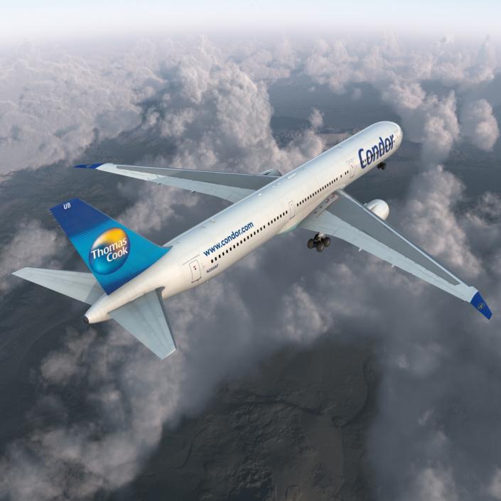 Boeing 767-400ER Condor Flugdienst 3D model