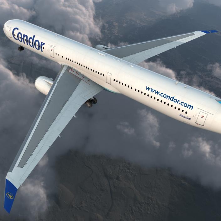 Boeing 767-400ER Condor Flugdienst 3D model