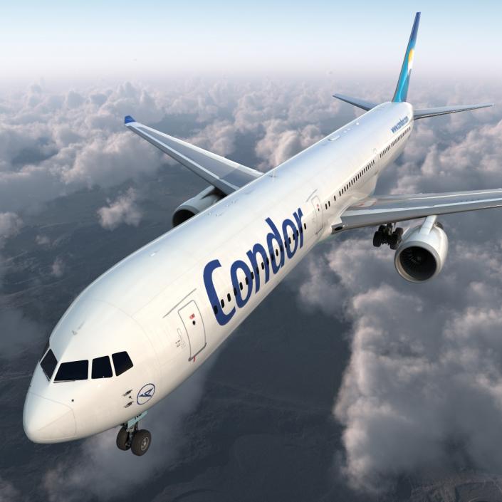 Boeing 767-400ER Condor Flugdienst 3D model