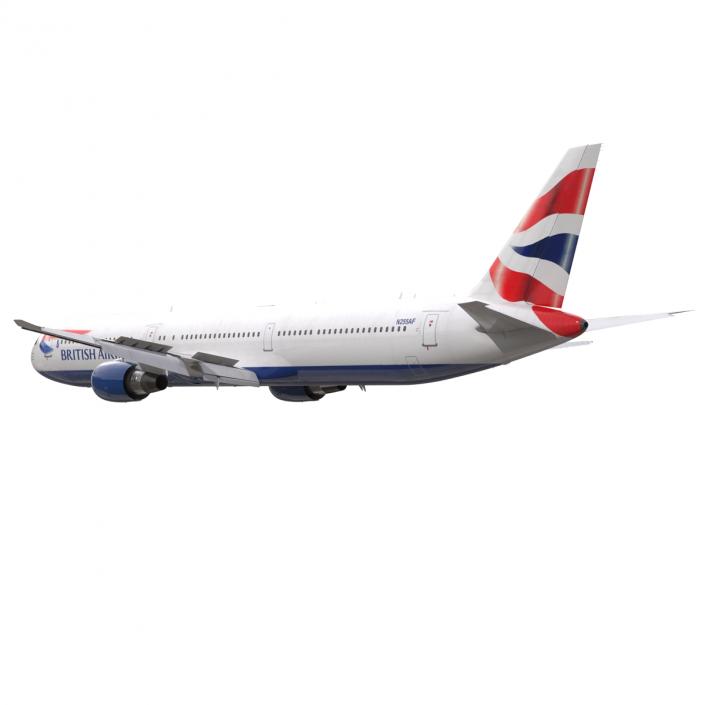 Boeing 767-400ER British Airways 3D