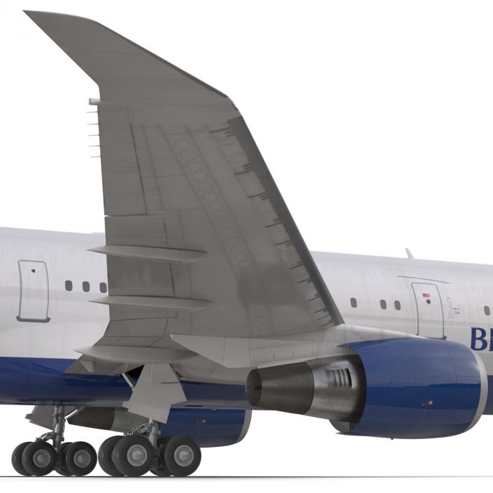 Boeing 767-400ER British Airways 3D