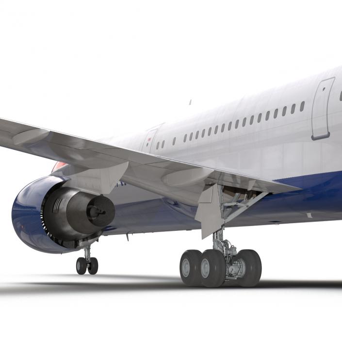 Boeing 767-400ER British Airways 3D