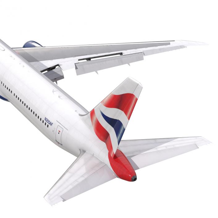 Boeing 767-400ER British Airways 3D