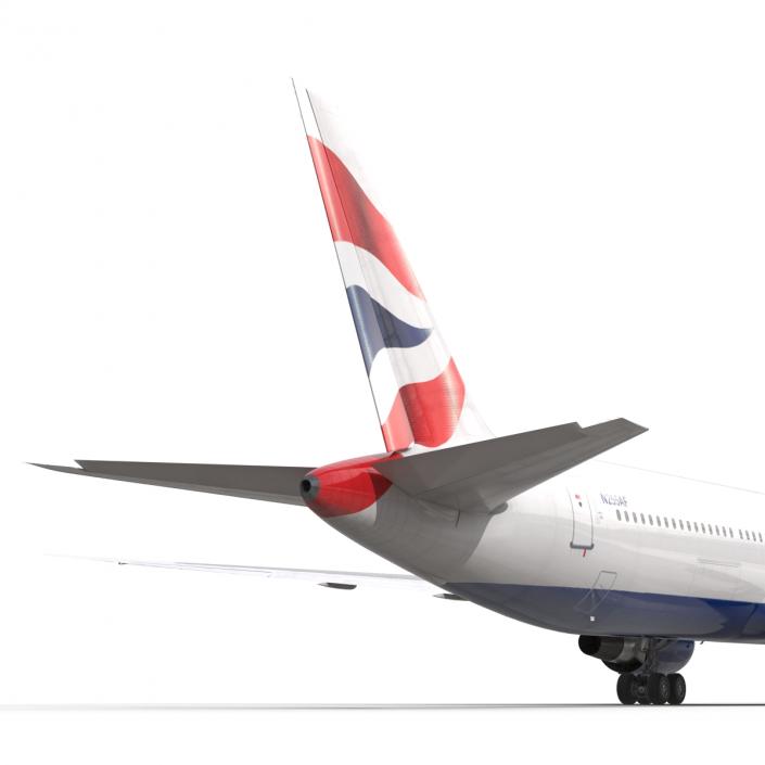 Boeing 767-400ER British Airways 3D