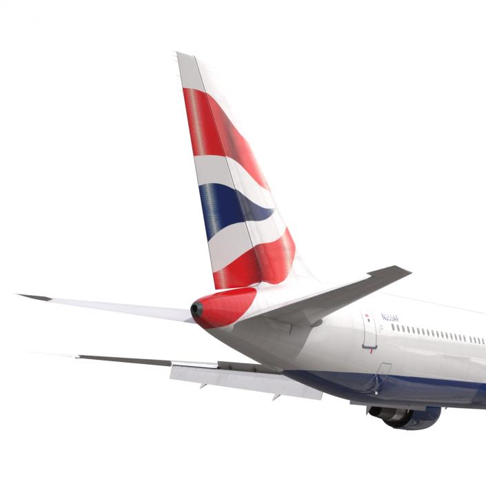 Boeing 767-400ER British Airways 3D