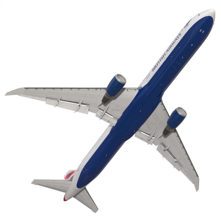 Boeing 767-400ER British Airways 3D