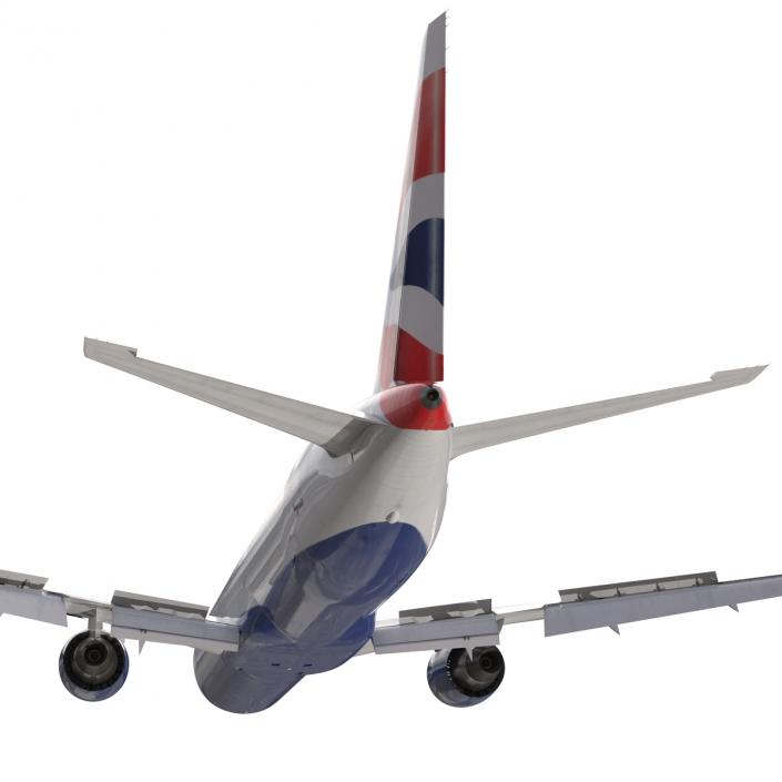 Boeing 767-400ER British Airways 3D