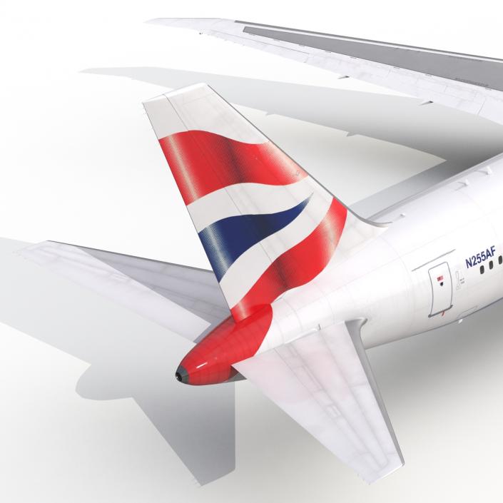 Boeing 767-400ER British Airways 3D