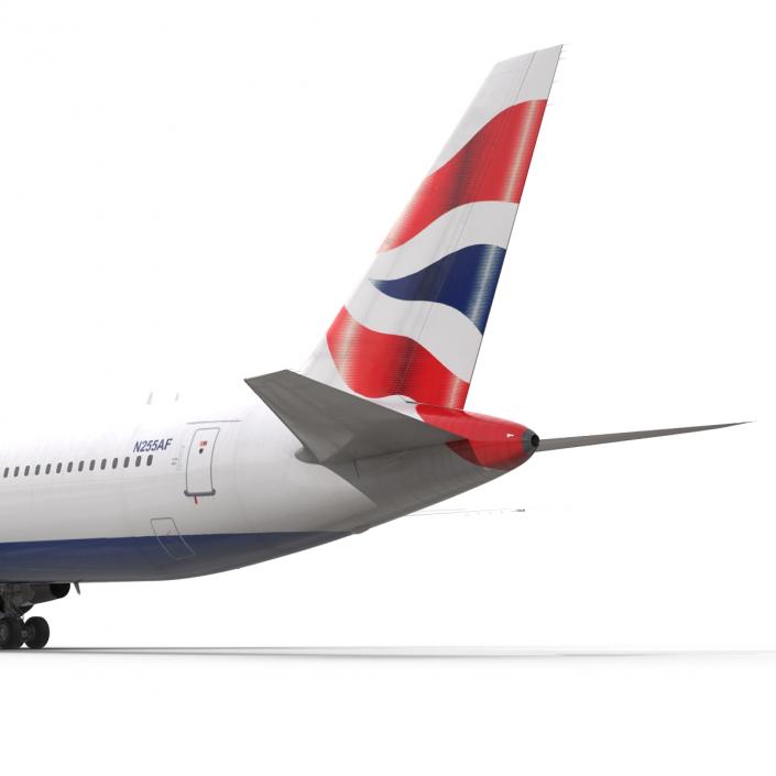 Boeing 767-400ER British Airways 3D