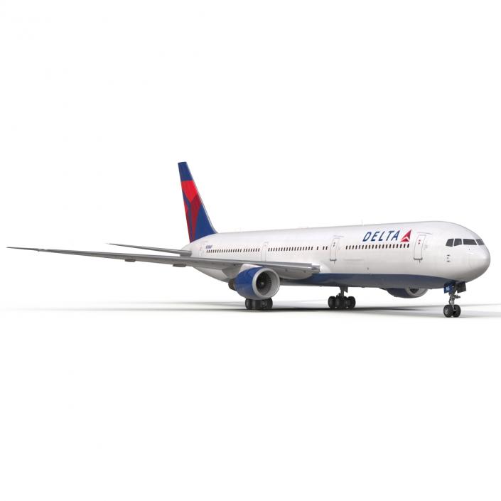 Boeing 767-400ER Delta Air Lines 3D