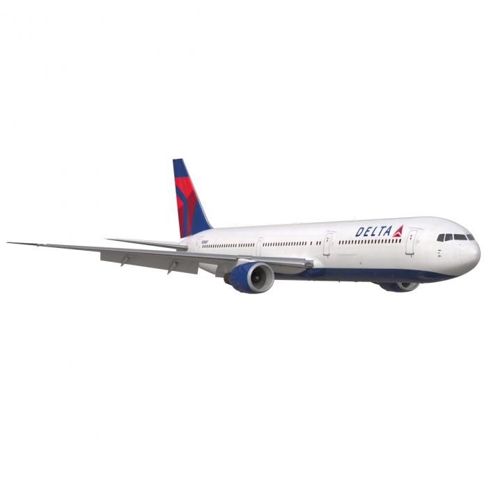 Boeing 767-400ER Delta Air Lines 3D