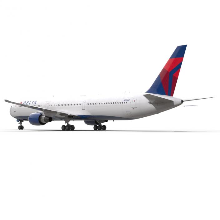 Boeing 767-400ER Delta Air Lines 3D