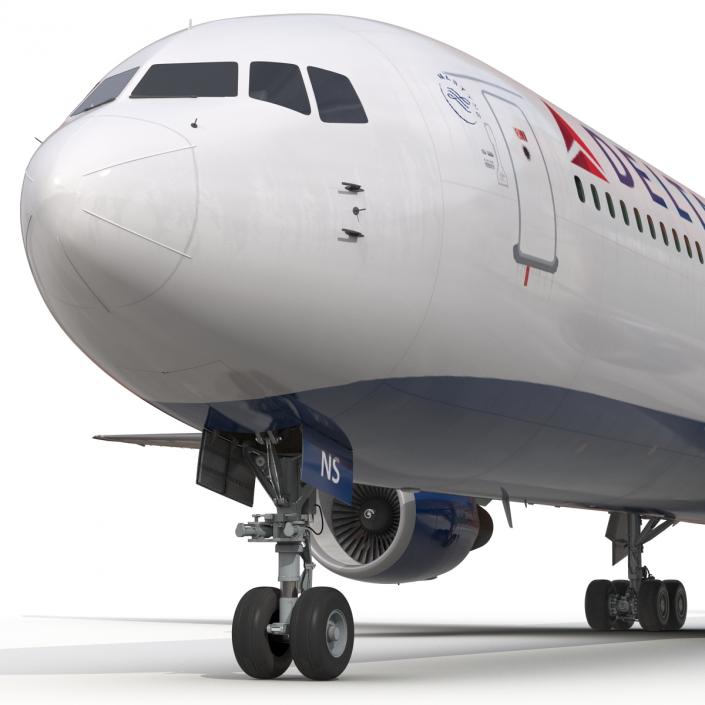 Boeing 767-400ER Delta Air Lines 3D