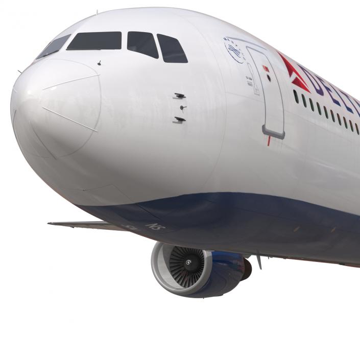 Boeing 767-400ER Delta Air Lines 3D