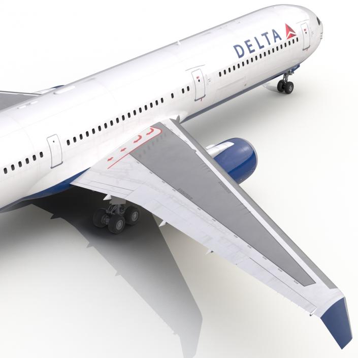 Boeing 767-400ER Delta Air Lines 3D