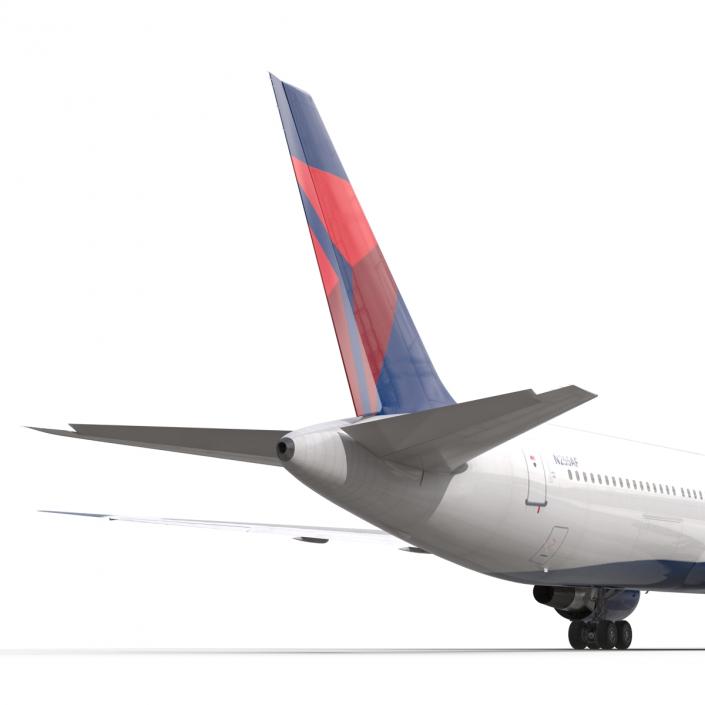 Boeing 767-400ER Delta Air Lines 3D