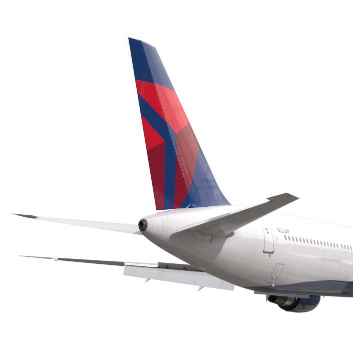 Boeing 767-400ER Delta Air Lines 3D