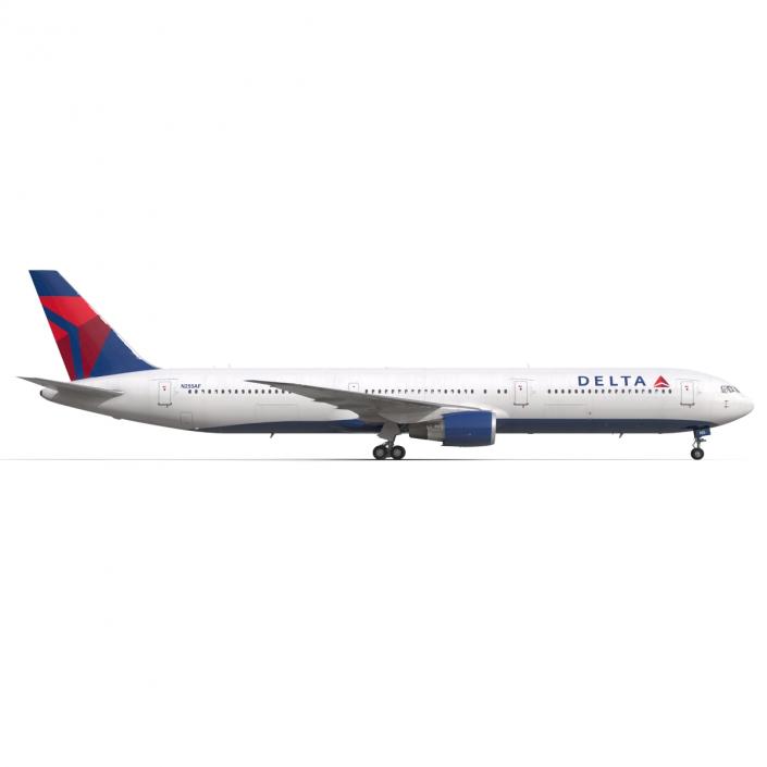 Boeing 767-400ER Delta Air Lines 3D