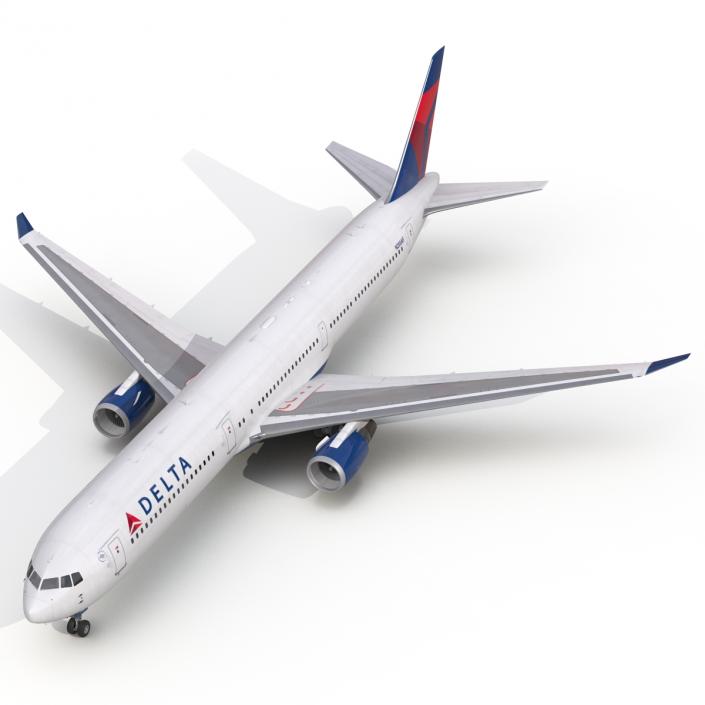 Boeing 767-400ER Delta Air Lines 3D