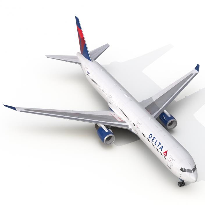 Boeing 767-400ER Delta Air Lines 3D