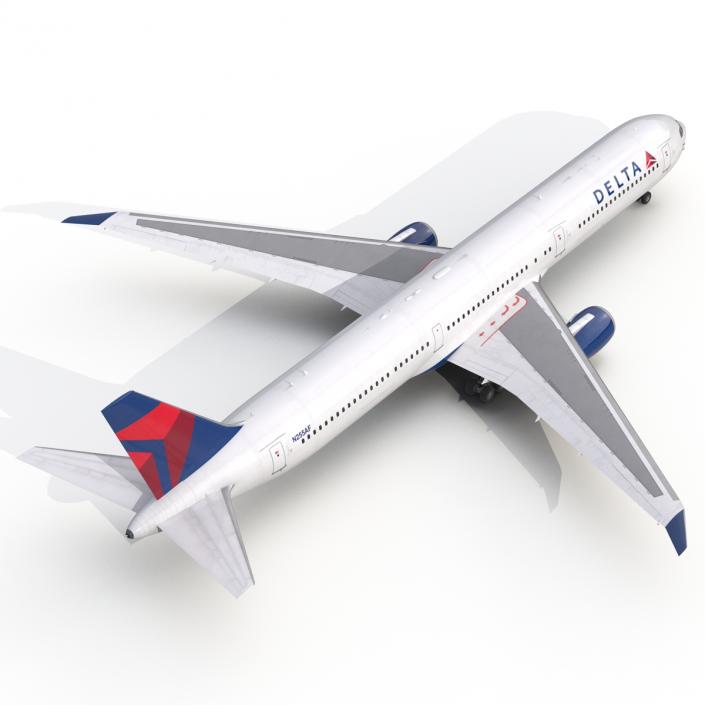 Boeing 767-400ER Delta Air Lines 3D