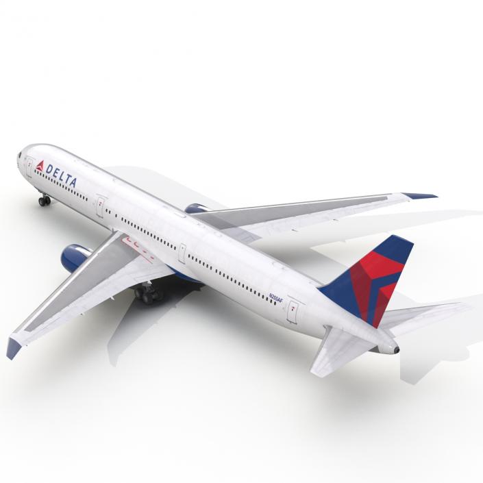 Boeing 767-400ER Delta Air Lines 3D