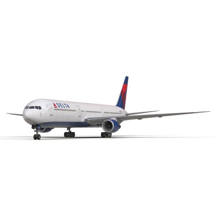 Boeing 767-400ER Delta Air Lines 3D