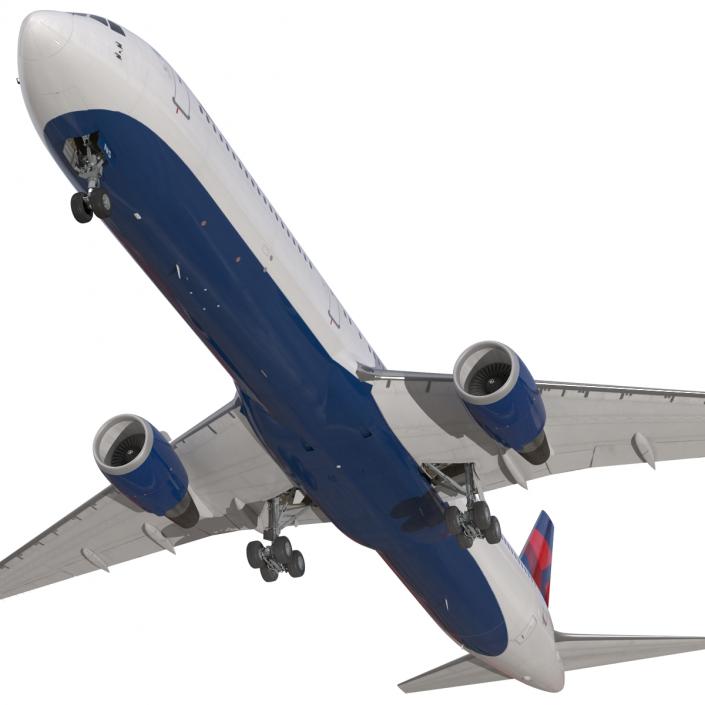 Boeing 767-400ER Delta Air Lines 3D