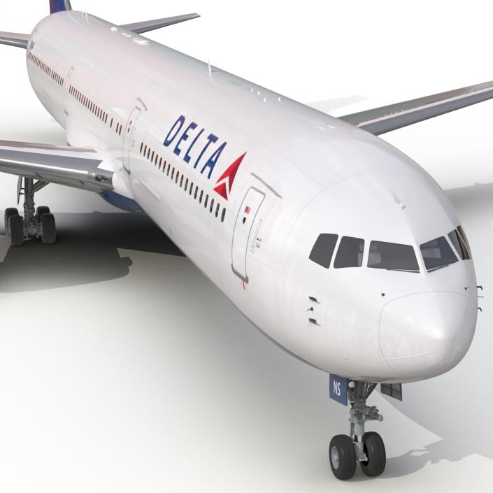 Boeing 767-400ER Delta Air Lines 3D