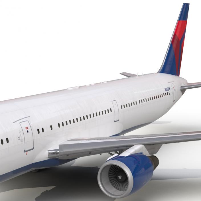 Boeing 767-400ER Delta Air Lines 3D