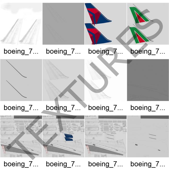 Boeing 767-400ER Delta Air Lines 3D