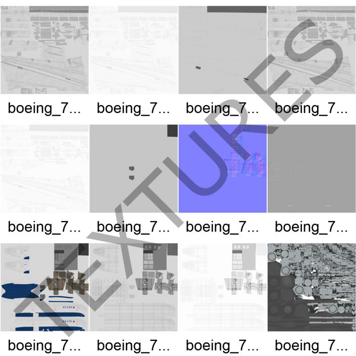 Boeing 767-400ER Delta Air Lines 3D