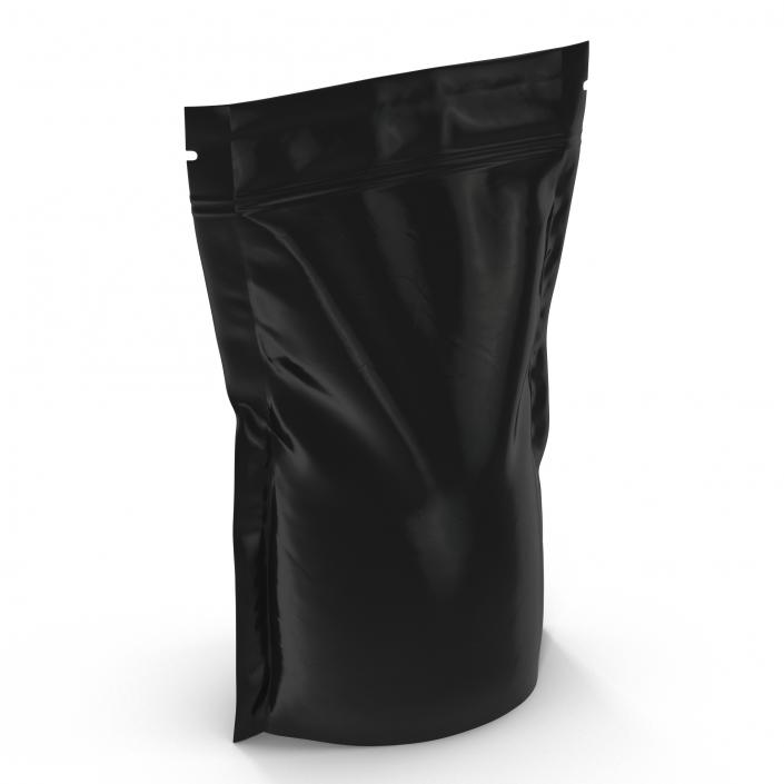 3D model Food Vacuum Sealed Bag 2 Black