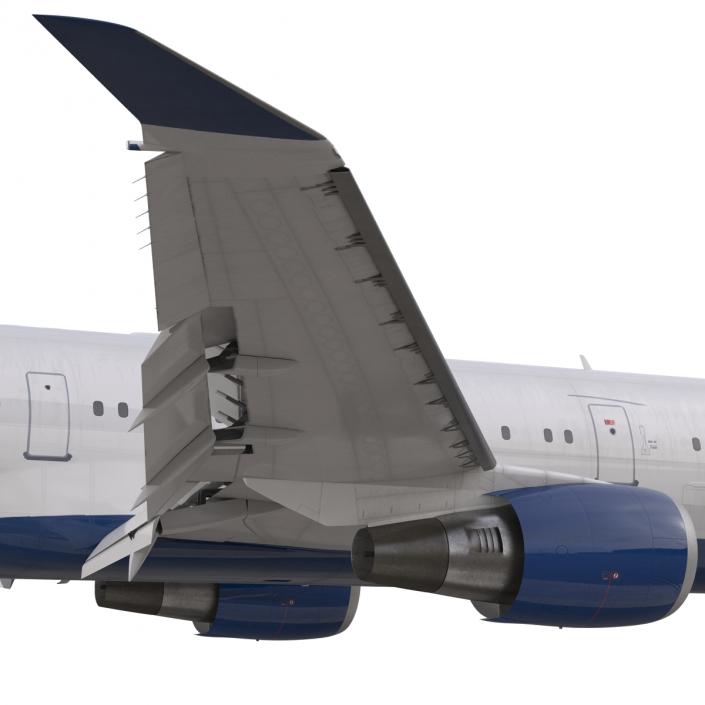 Boeing 767-400ER Delta Air Lines Rigged 3D model