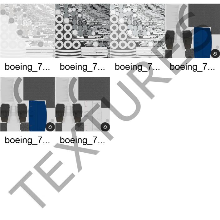 Boeing 767-400ER Delta Air Lines Rigged 3D model