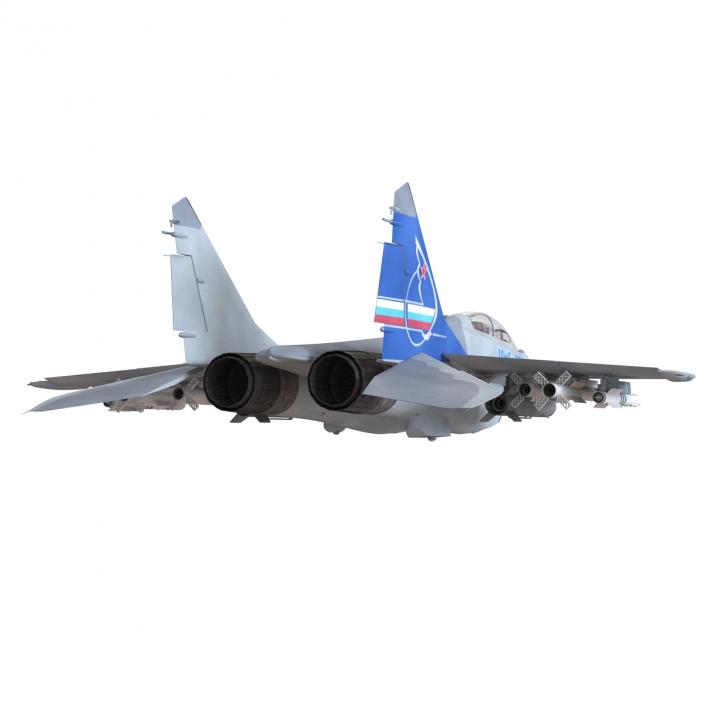 Russian Jet Fighter Mikoyan MiG-35 3D model