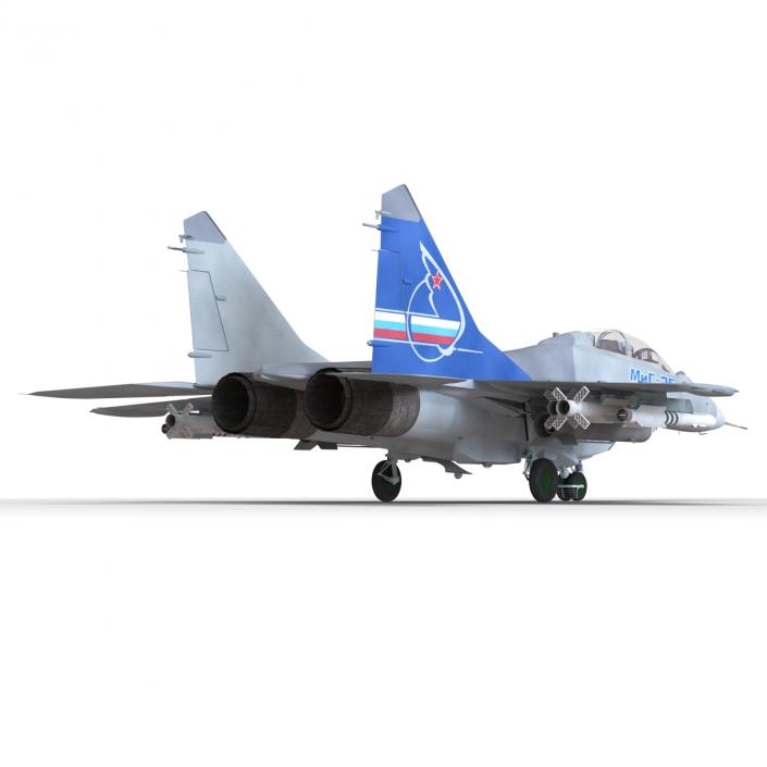 Russian Jet Fighter Mikoyan MiG-35 3D model