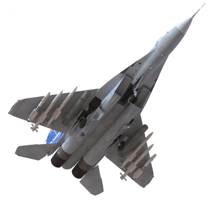 Russian Jet Fighter Mikoyan MiG-35 3D model